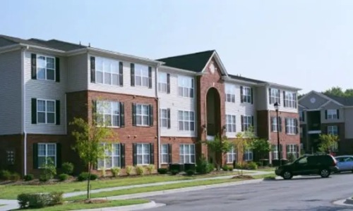 an apartment building